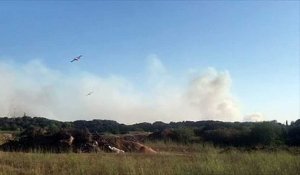 Incendies dans le Gard : le feu  de Générac  a parcouru une surface de plus de 150 hectares