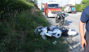 Marck : un motard blessé dans un accident héliporté à Lille