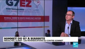 G7 à Biarritz et contre-sommet des altermondialistes à Hendaye