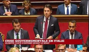 Le président du Conseil italien, Giuseppe Conte, va remettre sa démission