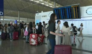 Reprise du trafic à l'aéroport de Hong Kong après les manifestations
