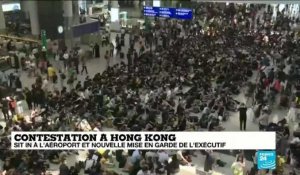 À Hong Kong, nouvelle opération coup de poing des manifestants à l'aéroport