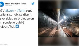 LGV Lyon-Turin : Sept Italiens sur dix sont favorables au projet