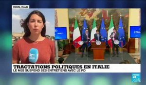 Italie : Le M5S suspend ses entretiens avec le PD après des désaccords sur les postes du futur gouvernement