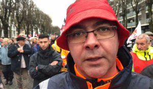 Grève du 9 janvier à Lorient. Près de 3 000 personnes ont défilé contre la réforme des retraites