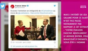 Léa Salamé : critiquée après son interview de Carlos Ghosn, sa direction réagit