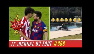 EMBROUILLE entre MESSI et JOAO FELIX, le kart de DIEGO COSTA termine dans la piscine