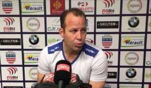 Rugby : interview de David Aucagne avant le match Béziers - Nevers