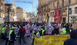 Marseille : front presque uni contre la réforme des retraites
