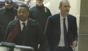 Agressions sexuelles: l'acteur américain Cuba Gooding Jr. arrive au tribunal