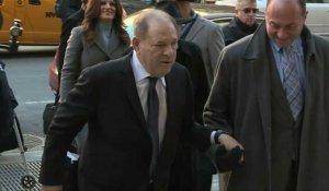 Weinstein arrive au tribunal pour le début des plaidoiries