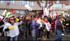 Manifestation contre la réforme des retraites à Troyes, vendredi 24 janvier