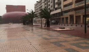 2/4 Tempête Gloria à Perpignan : la Têt monte