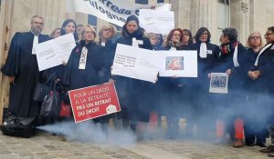 A Boulogne, les avocats ont mené une opération "enfumage" contre la réforme des retraites