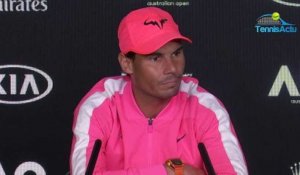 Open d'Australie 2020 - Rafael Nadal imitated by Nick Kyrgios : "I don't really care ... was it funny at least?"