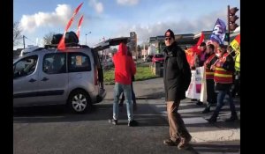 Manifestation contre la réforme des retraites à Saint-Quentin - Mercredi 29 janvier 2020