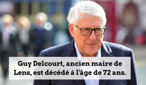 Décès de l'ancien député-maire de Lens Guy Delcourt