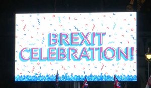 La "Grande Fête du Brexit" démarre à Londres alors que le Royaume-Uni se prépare à quitter officiellement l'UE
