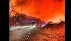 L&#39;incendie de Quenza Solaro repart