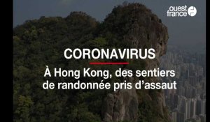 À Hong Kong, des sentiers de randonnée pris d'assaut pour échapper au coronavirus