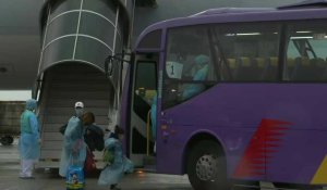 Coronavirus: le premier groupe de rapatriés Hongkongais arrive depuis Hubei
