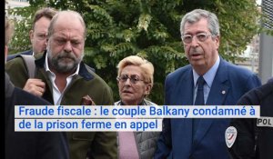 Fraude fiscale : le couple Balkany condamné à de la prison ferme en appel