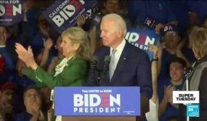 Primaires démocrates : Joe Biden séduit le plus d'Etats lors du "Super Tuesday"