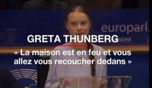 Greta Thunberg : « La maison est en feu et vous allez vous recoucher dedans »