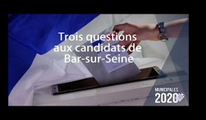 Municipales à Bar-sur-Seine : trois questions aux candidats