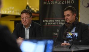 Conférence de presse sur le reprise de l'Urn-Flv ( Namur )