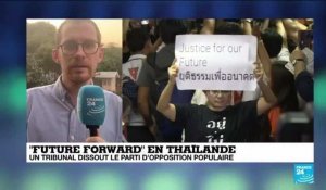 Thaîlande : le jeune parti politique "Future Forward" interdit par la justice
