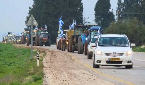 Les colons israéliens organisent une manifestation de tracteurs pour exiger l'annexion