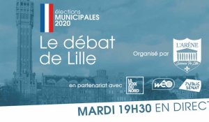 Municipales 2020 : Le débat de Lille