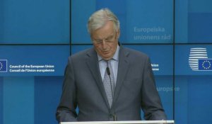 Brexit: "nous ne conclurons pas cet accord à n'importe quel prix" (Barnier)