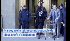 Le producteur Harvey Weinstein déclaré coupable d'agression sexuelle et de viol