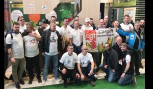 Les Cargill Haubourdin manifestent au Salon de l'Agriculture