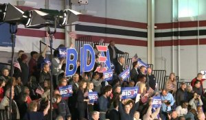Les partisans de Biden attendent le candidat après sa victoire en Caroline du Sud