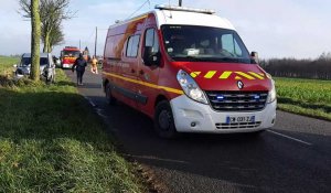 La Herlière : un accident fait un blessé