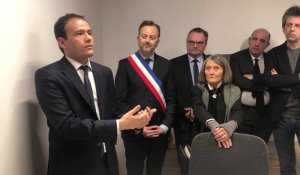 La visite du secrétaire d'Etat au numérique Cédric O à La Station à Saint-Omer