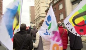 Faible mobilisation à Amiens pour la manifestation contre la réforme des retraites