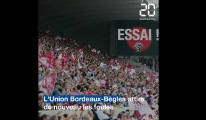 L'Union Bordeaux-Bègles attire de nouveau les foules