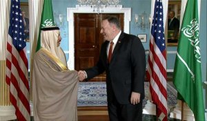 USA: Pompeo accueille le ministre saoudien des Affaires étrangères au Département d'État