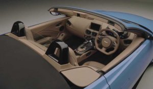 Aston Martin Vantage Roadster - Le design intérieur