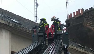 Les pompiers de Boulogne-sur-Mer toujours très sollicités en raison de la tempête