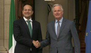 Brexit: Michel Barnier arrive à Dublin pour s'entretenir avec le Premier ministre irlandais