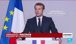 REPLAY - Le discours d'Emmanuel Macron pour les 75 ans de la libération d'Auschwitz
