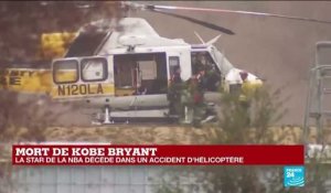 "Virtuose du basketball" : Mort de Kobe Bryant, la star de la NBA, décédé dans un accident d'hélicoptère