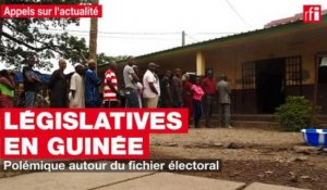 Législatives en Guinée : polémique autour du fichier électoral