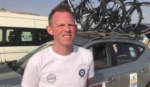 Christophe Brandt au Tour d'Arabie saoudite