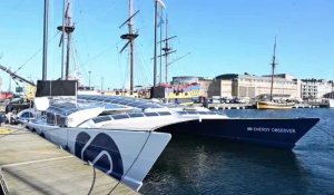 Energy Observer, le bateau du futur va quitter Saint-Malo